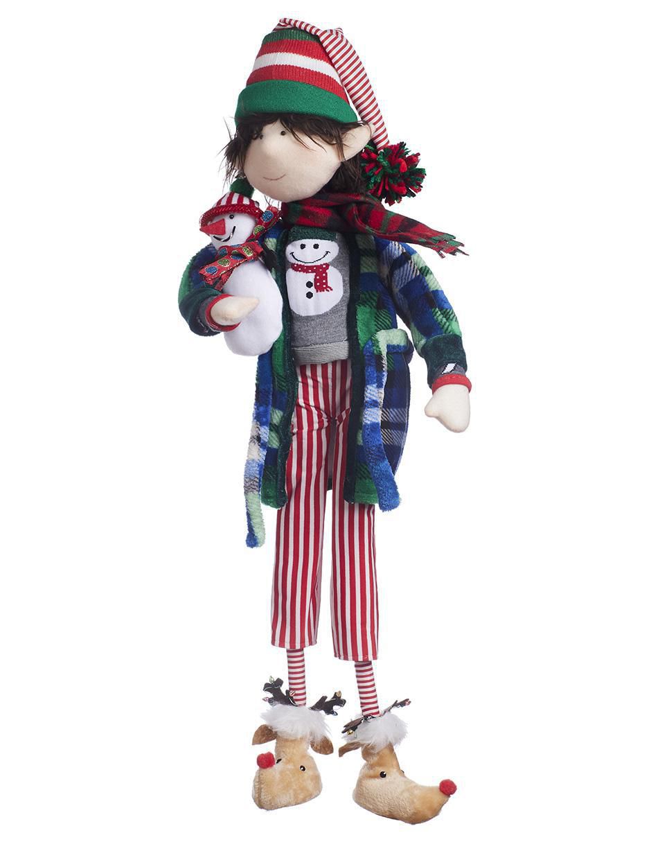 Ornamento navidad duende 2