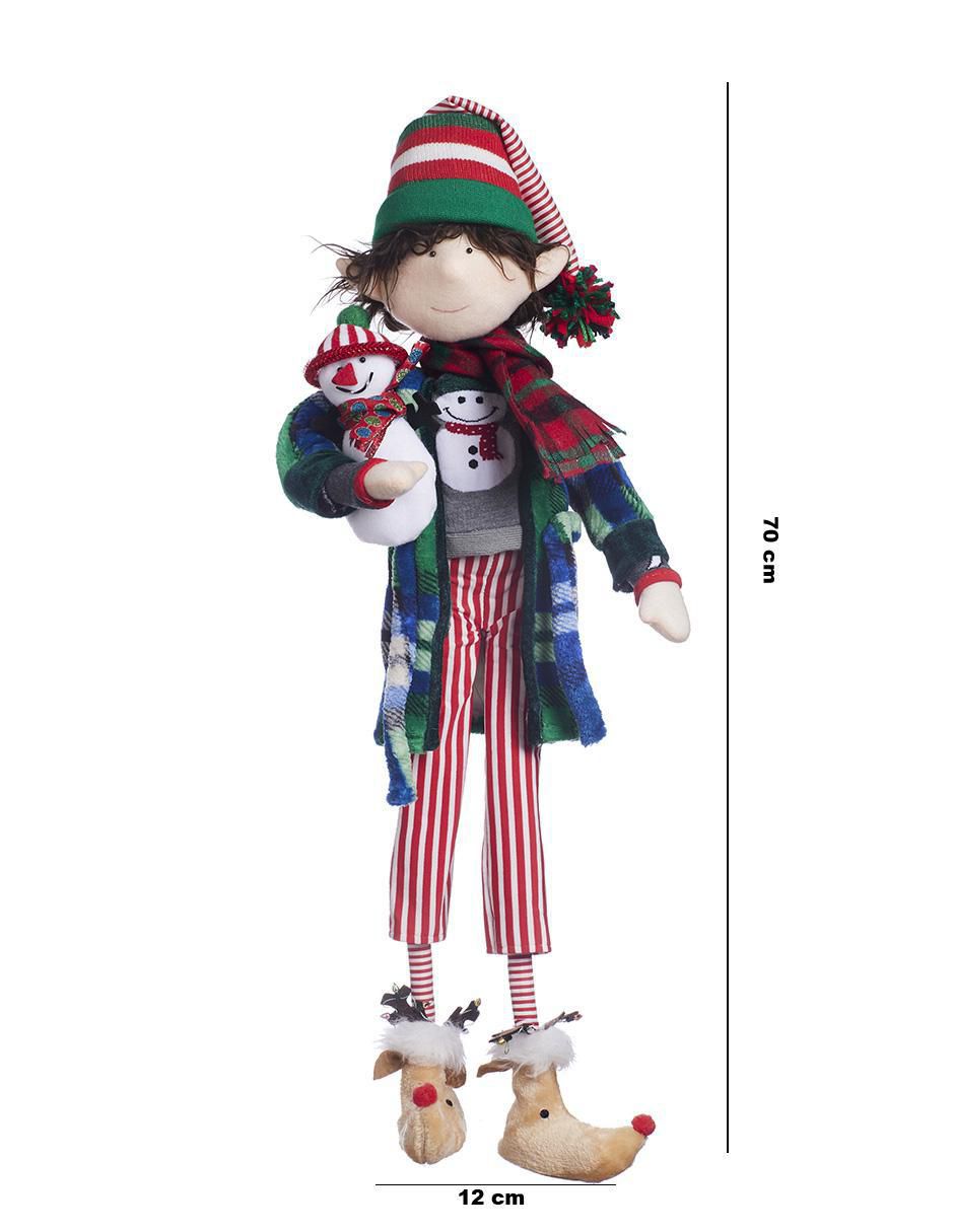 Ornamento navidad duende 5