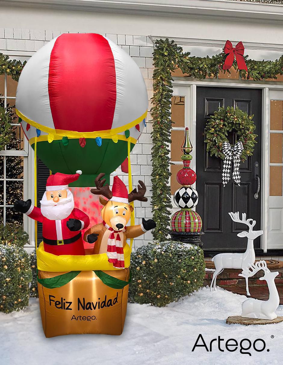 Inflable decorativo forma de globo 4