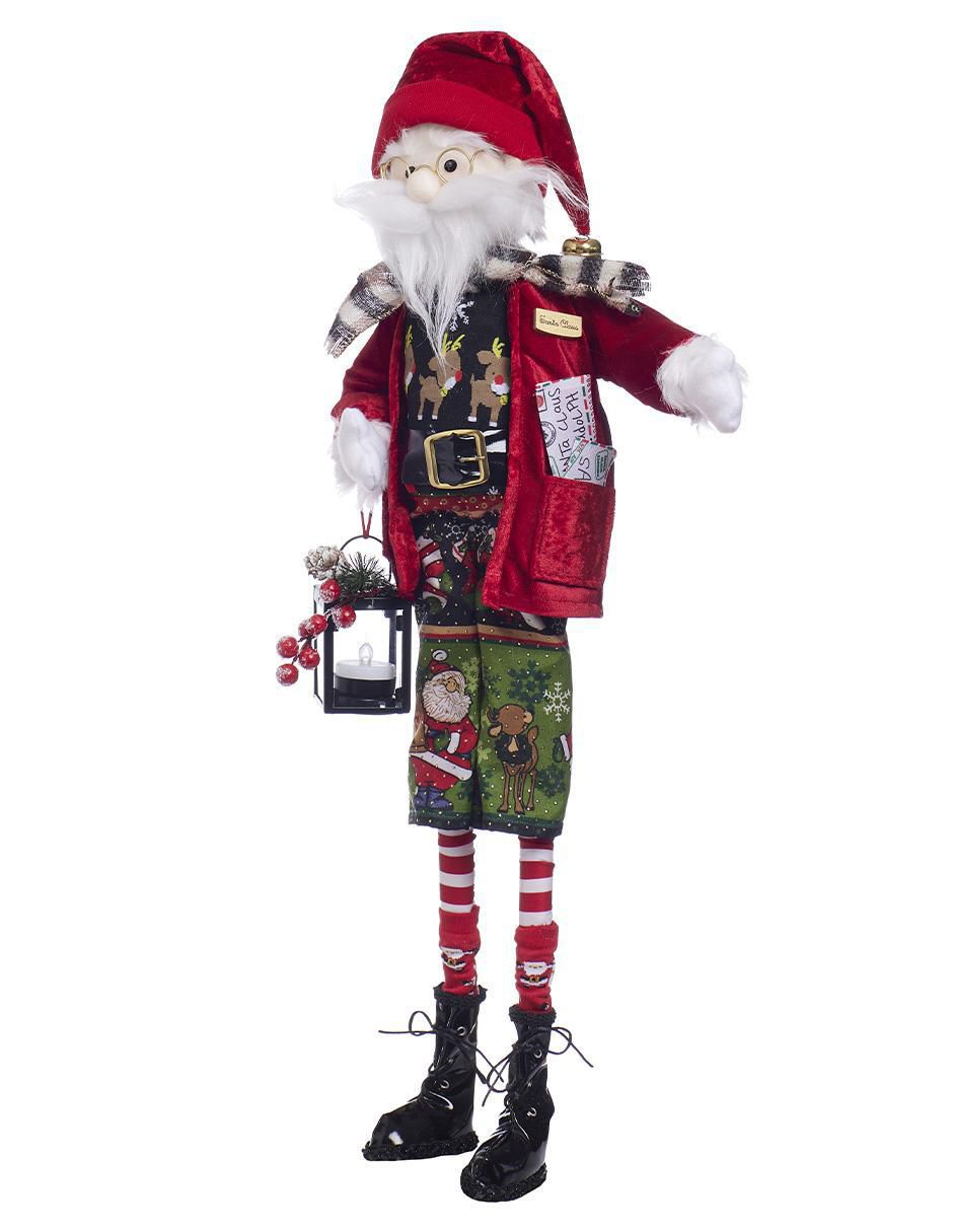 Ornamento navidad santa claus 2