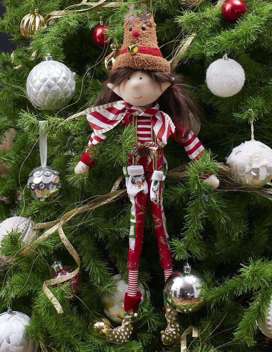 Ornamento navidad duende Classic Xmas 4