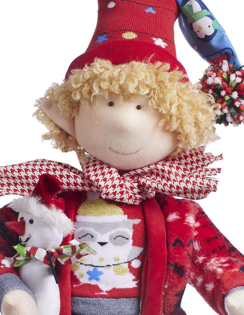 Ornamento navidad duende 2