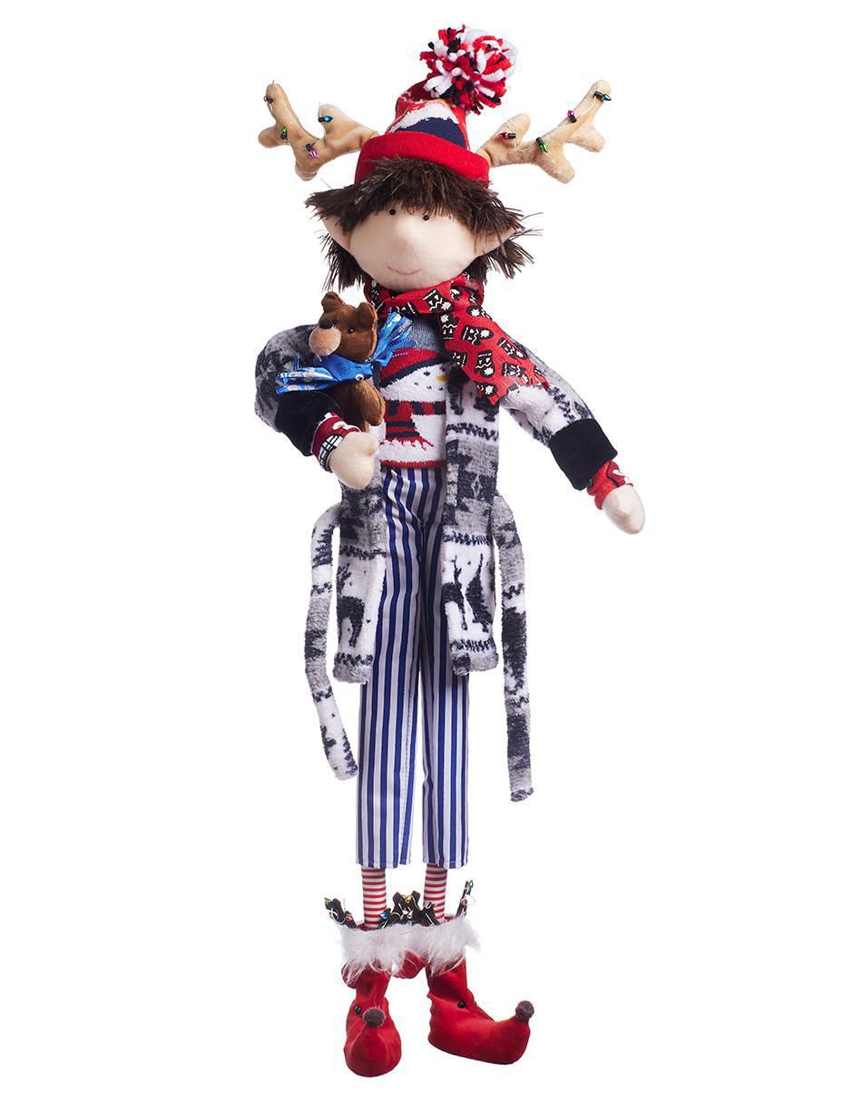 Ornamento navidad duende Merry Fashion Ornamento navidad duende Merry Fashion