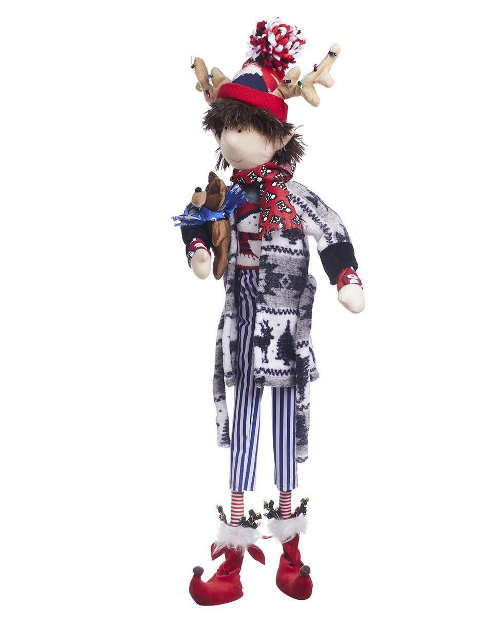 Ornamento navidad duende Merry Fashion 3