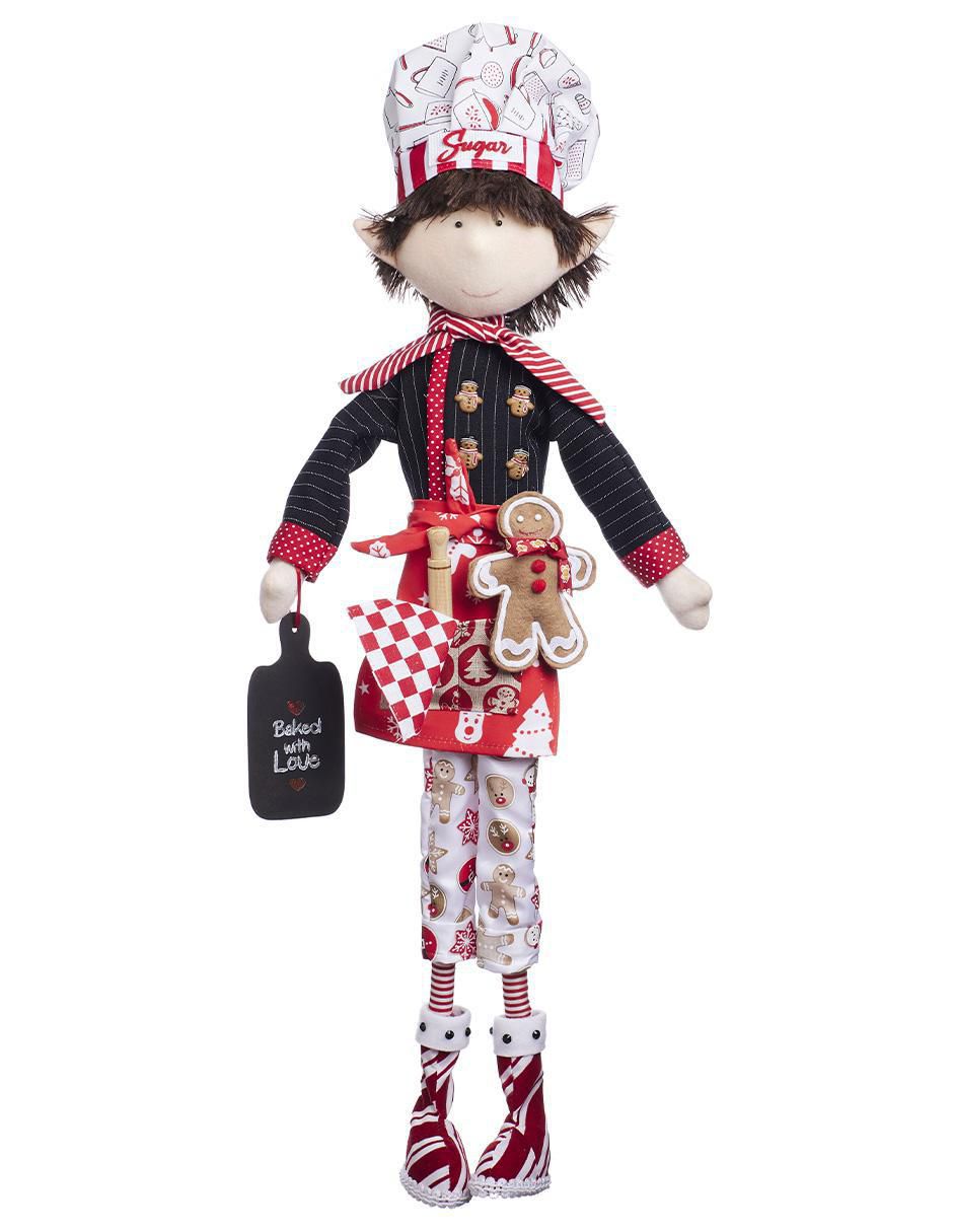Ornamento navidad duende Merry Fashion Ornamento navidad duende Merry Fashion
