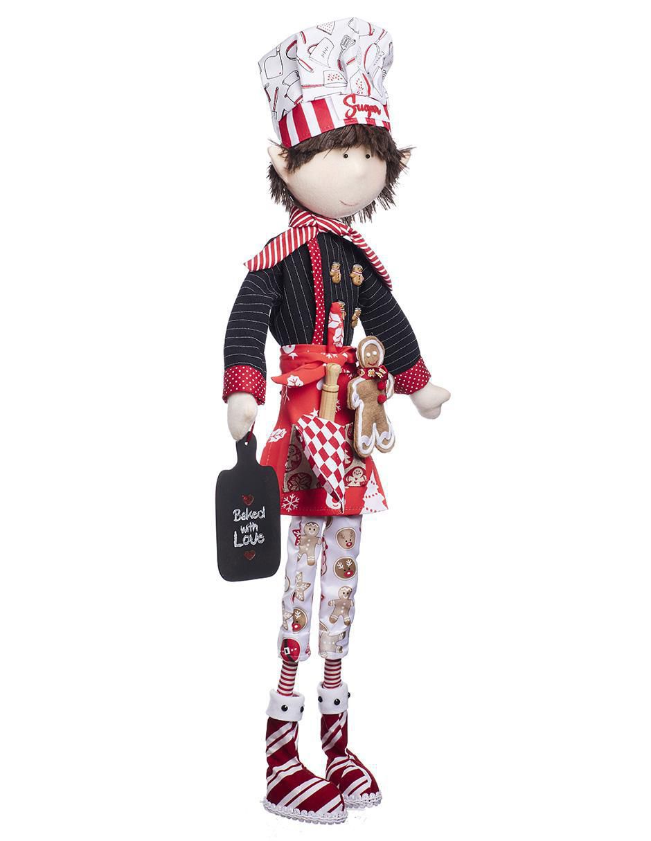 Ornamento navidad duende Merry Fashion 3