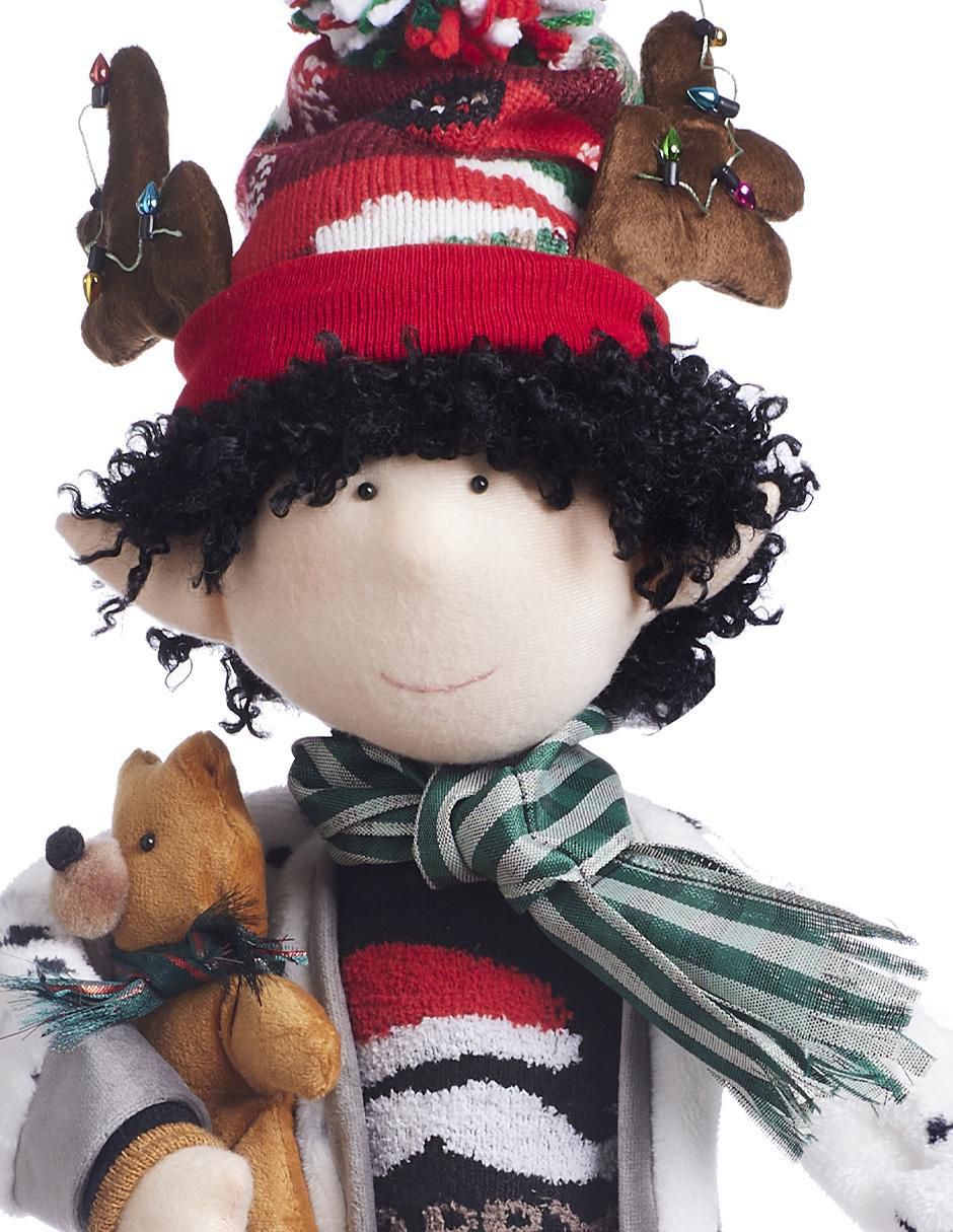 Ornamento navidad duende 2