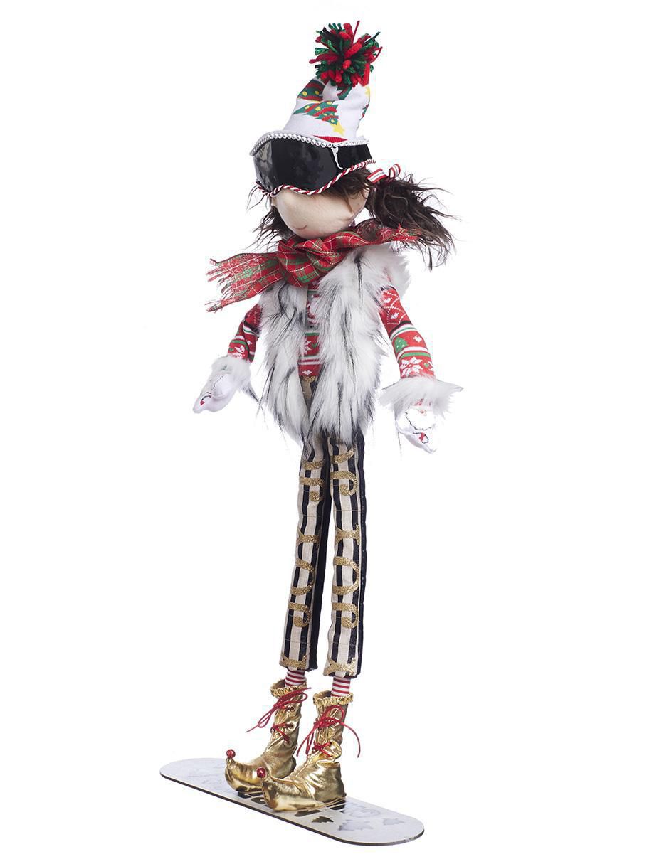 Ornamento navidad duende Xmas Ski 3