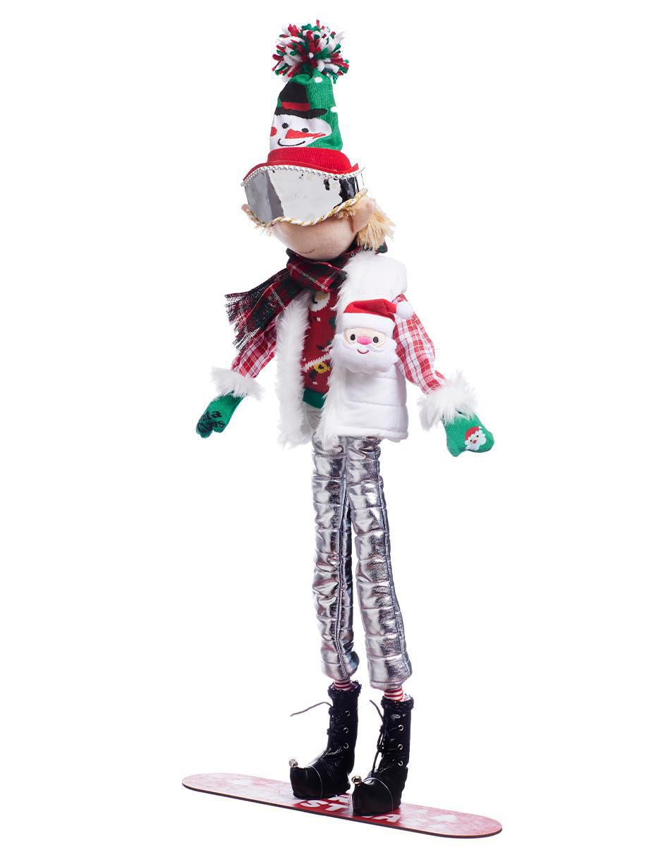 Ornamento navidad duende Merry Fashion 3