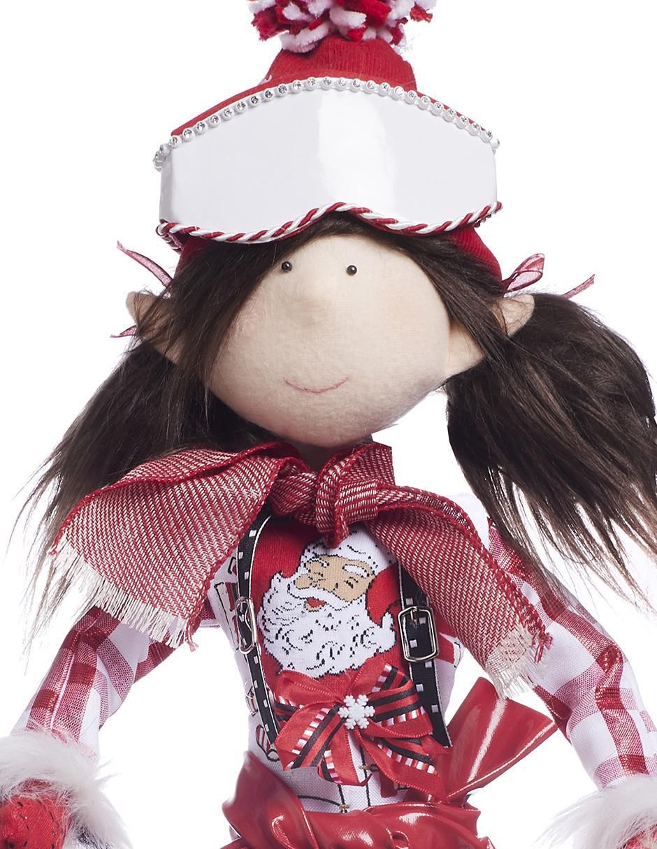 Ornamento navidad duende Xmas Ski 3