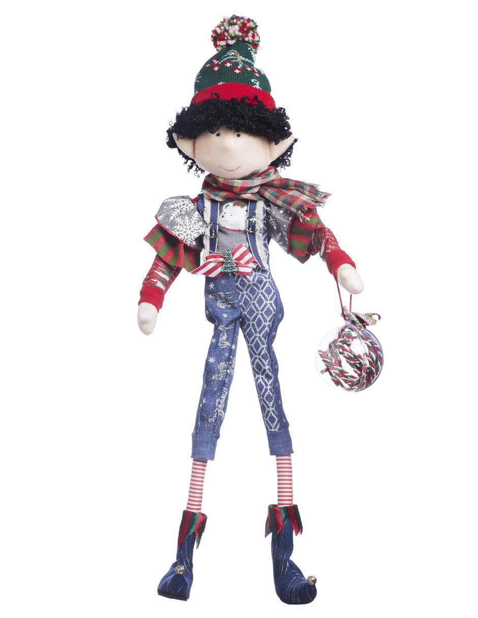 Ornamento navidad duende Merry Fashion Ornamento navidad duende Merry Fashion
