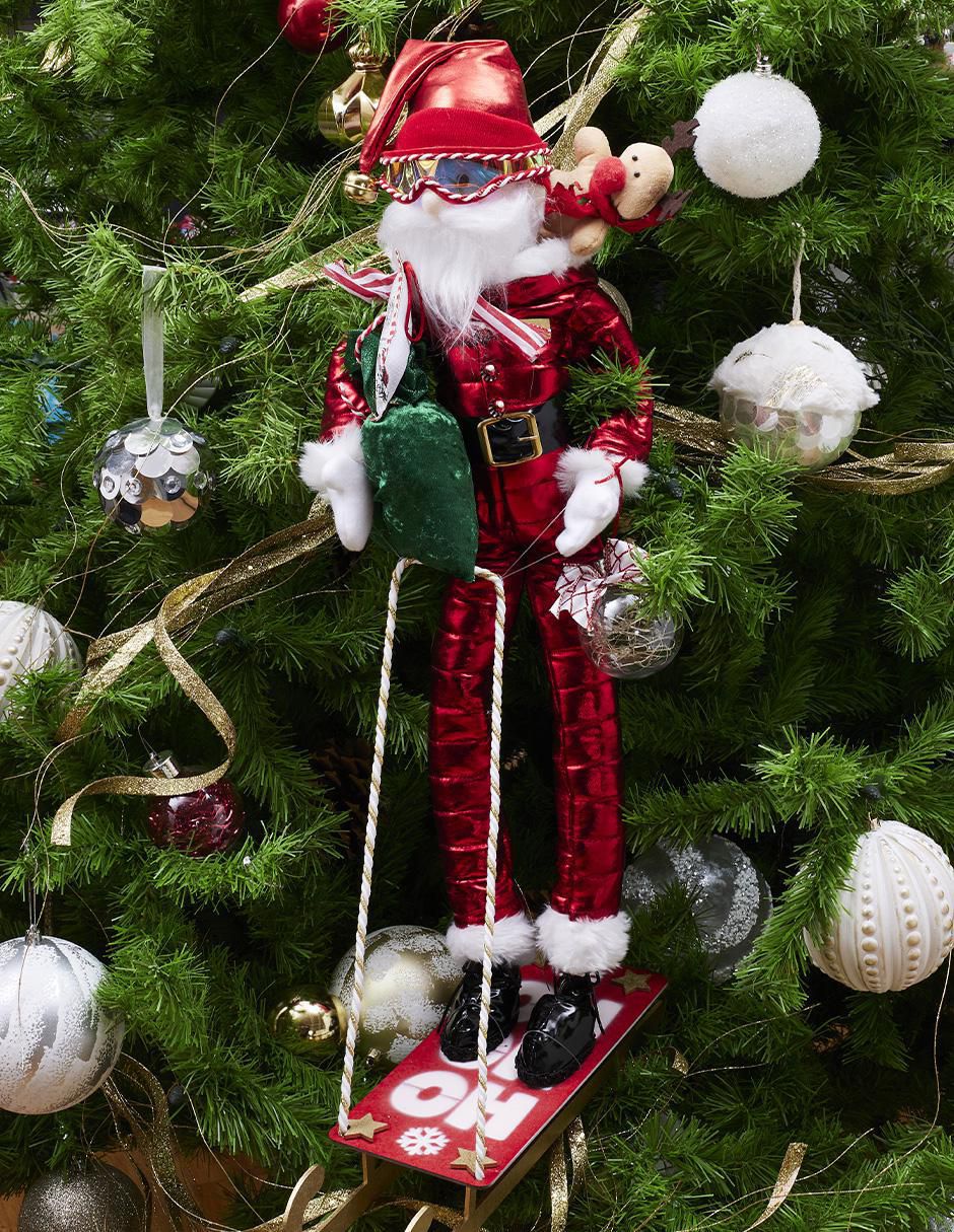 Ornamento navidad santa claus 2