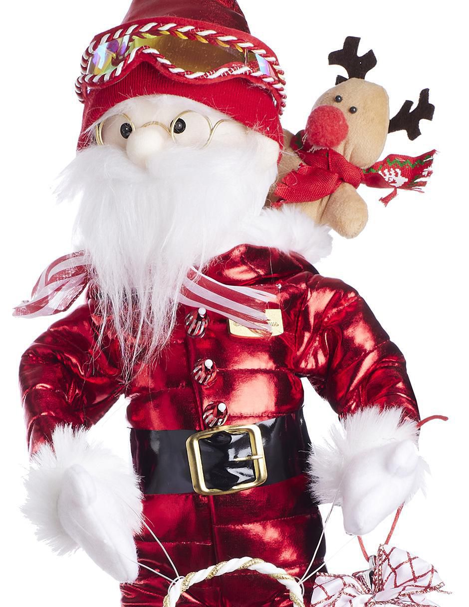 Ornamento navidad santa claus 3