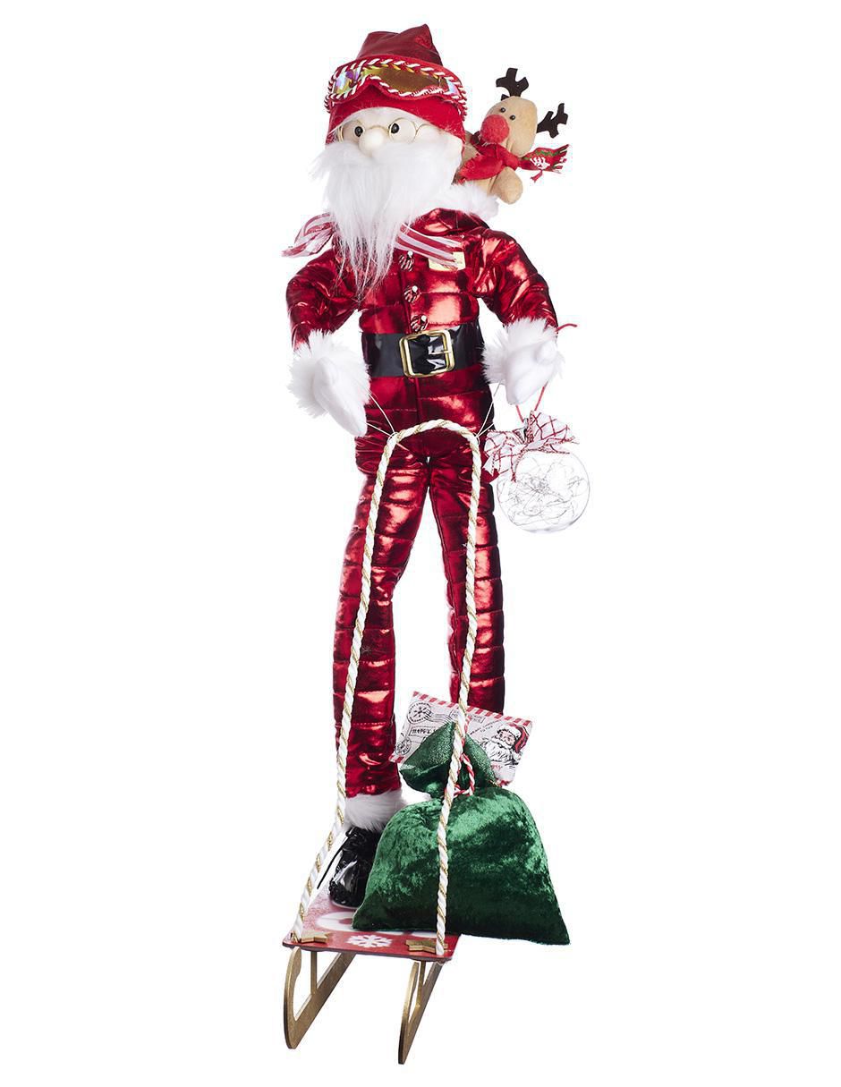Ornamento navidad santa claus 5