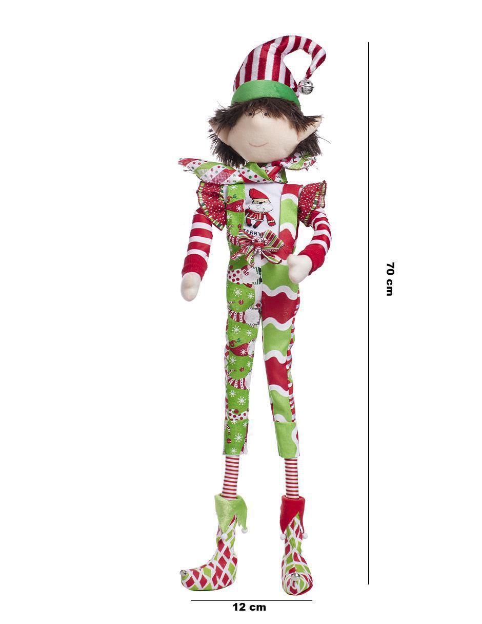Ornamento navidad duende Funny 5