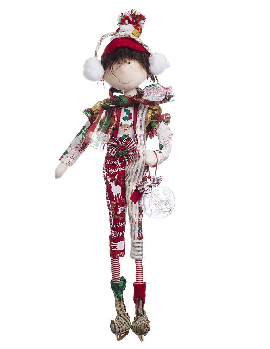 Ornamento navidad duende Classic Xmas Ornamento navidad duende Classic Xmas