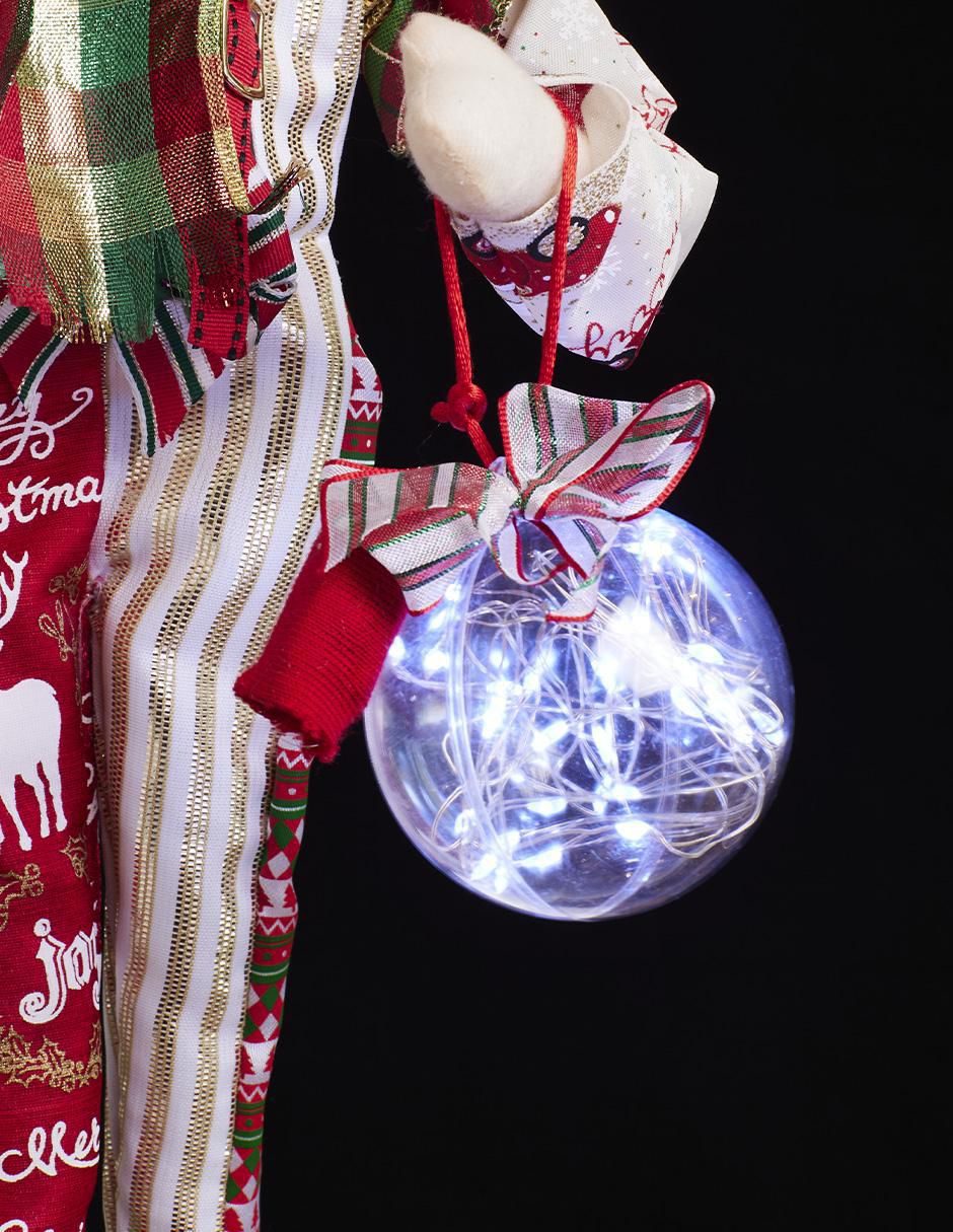 Ornamento navidad duende Classic Xmas 2