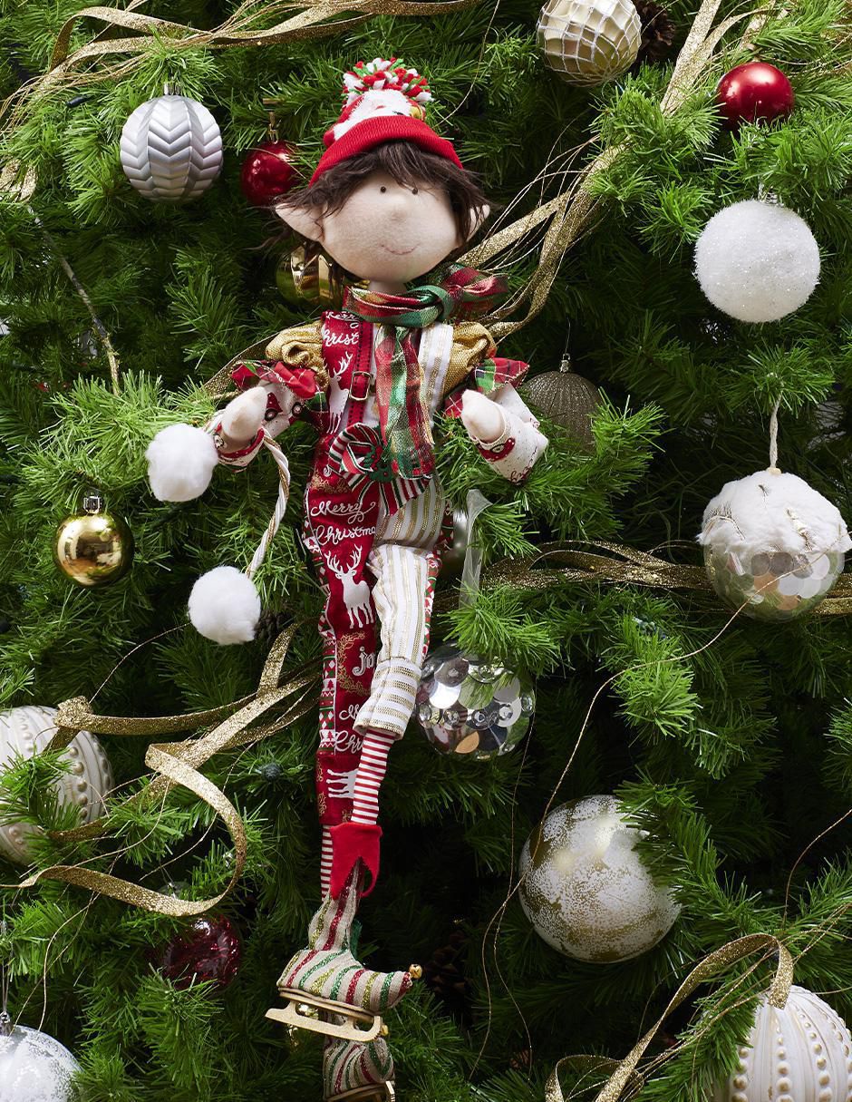 Ornamento navidad duende Classic Xmas 3