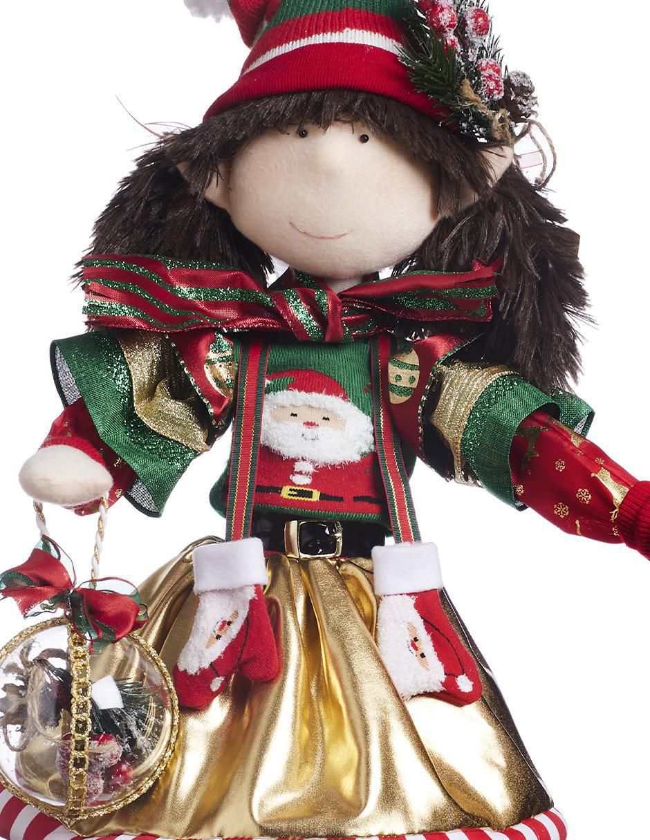 Ornamento navidad duende Classic Xmas 3