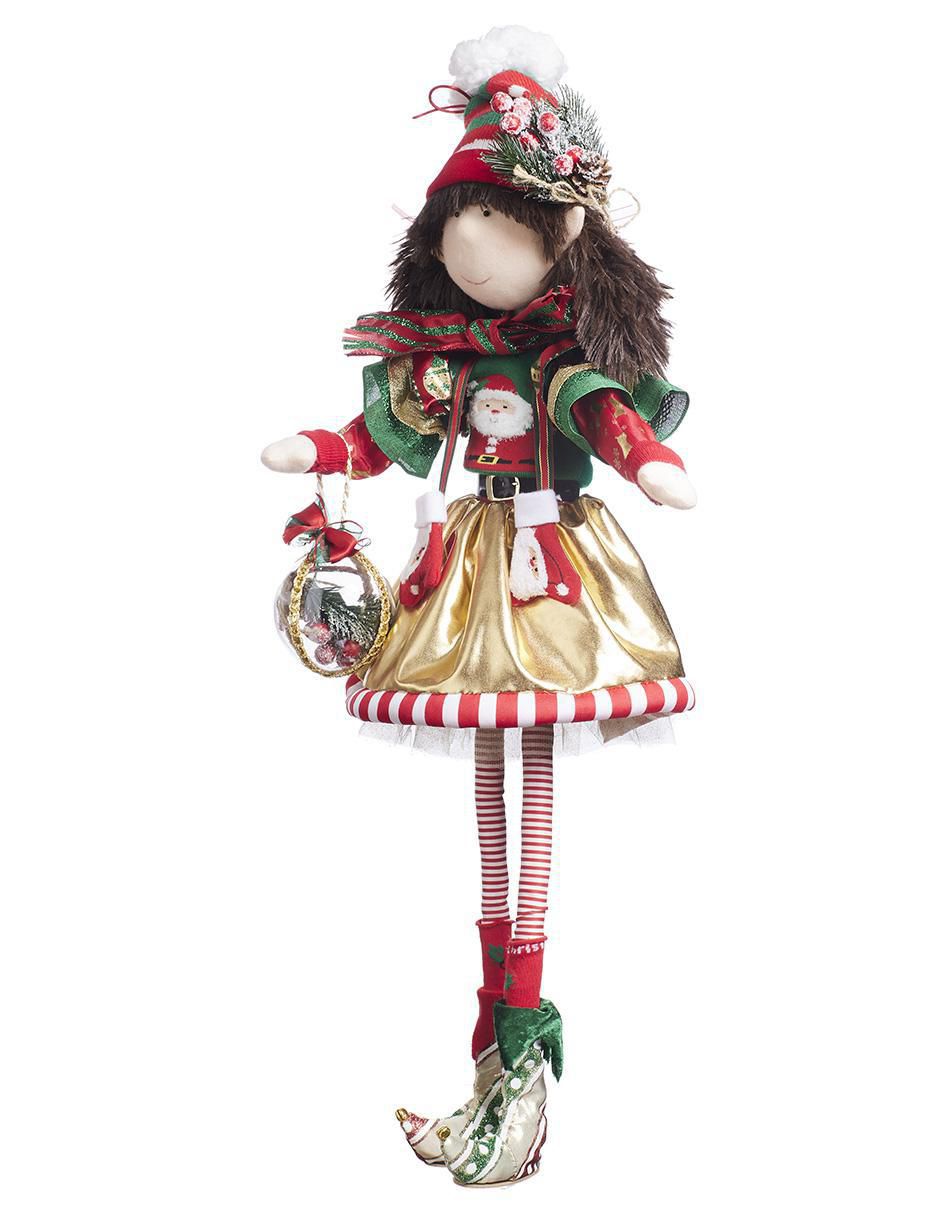 Ornamento navidad duende Classic Xmas 4