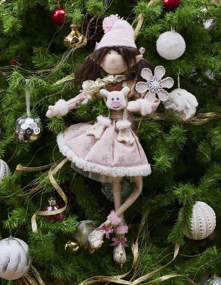 Ornamento navidad duende Merry Fashion 2