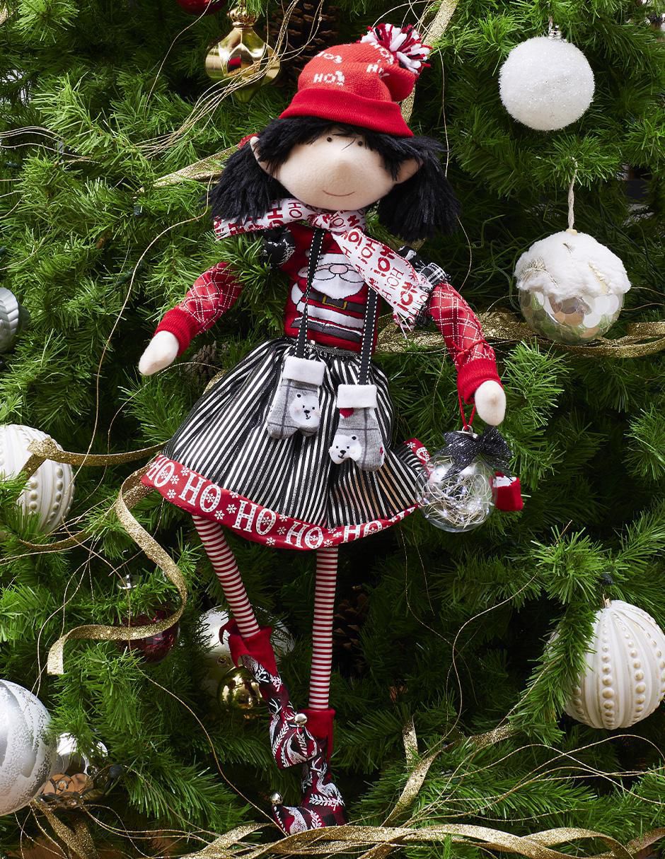 Ornamento navidad duende Merry Fashion 5