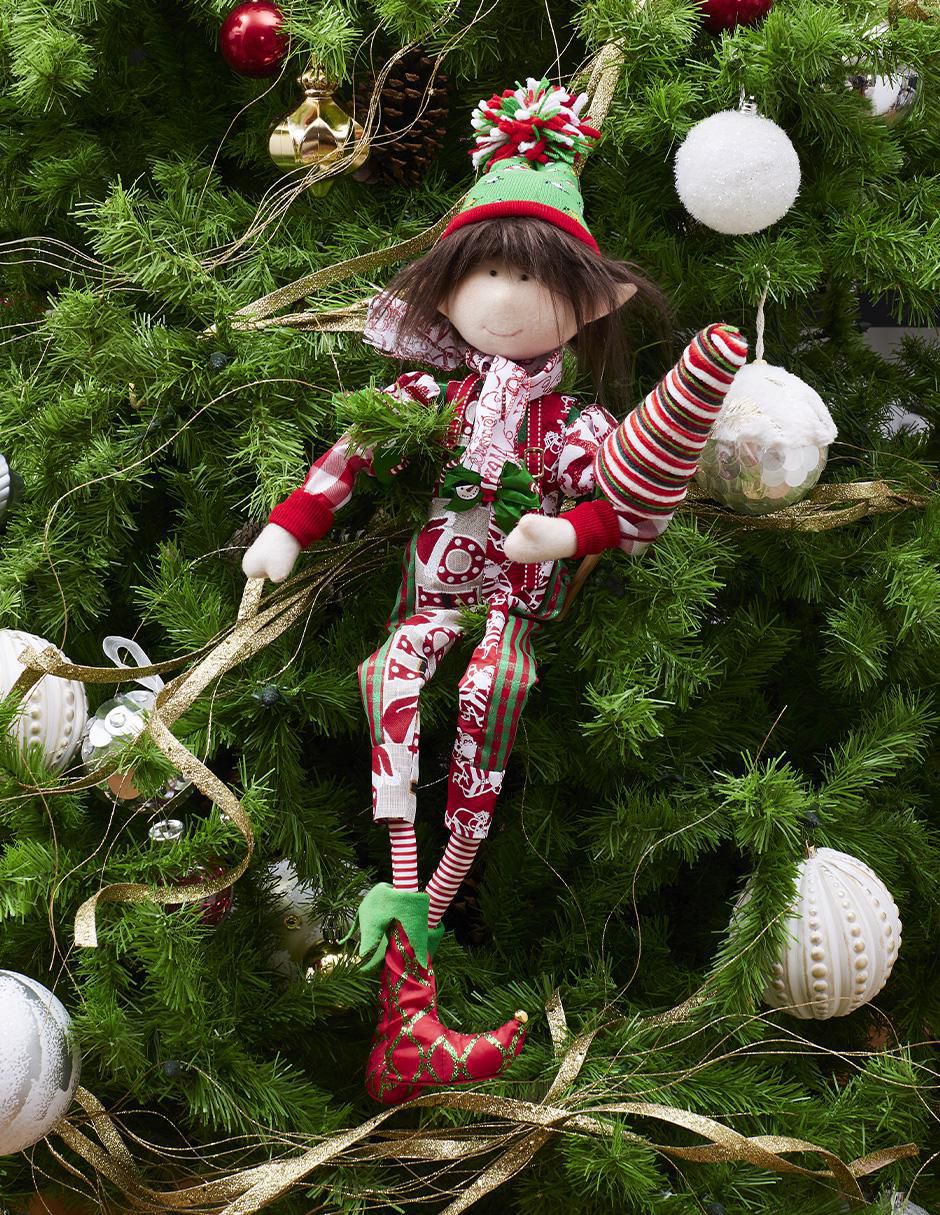 Ornamento navidad duende Funny 2
