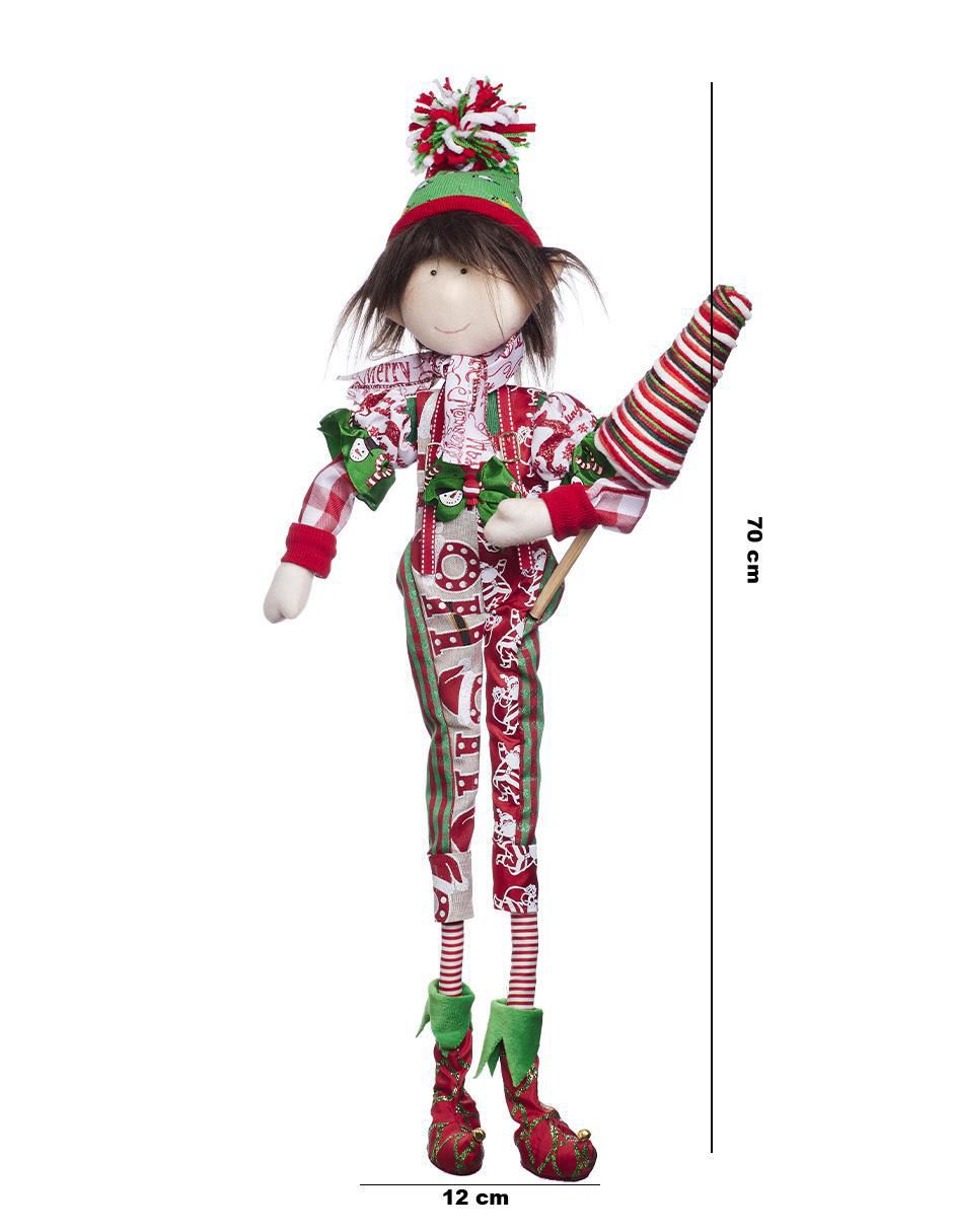 Ornamento navidad duende Funny 5