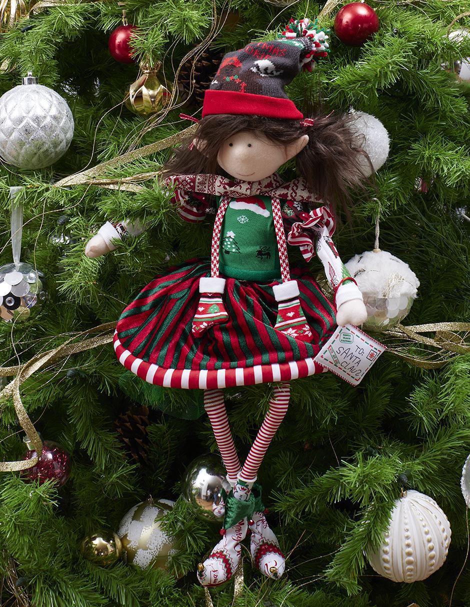 Ornamento navidad duende Classic Xmas 2