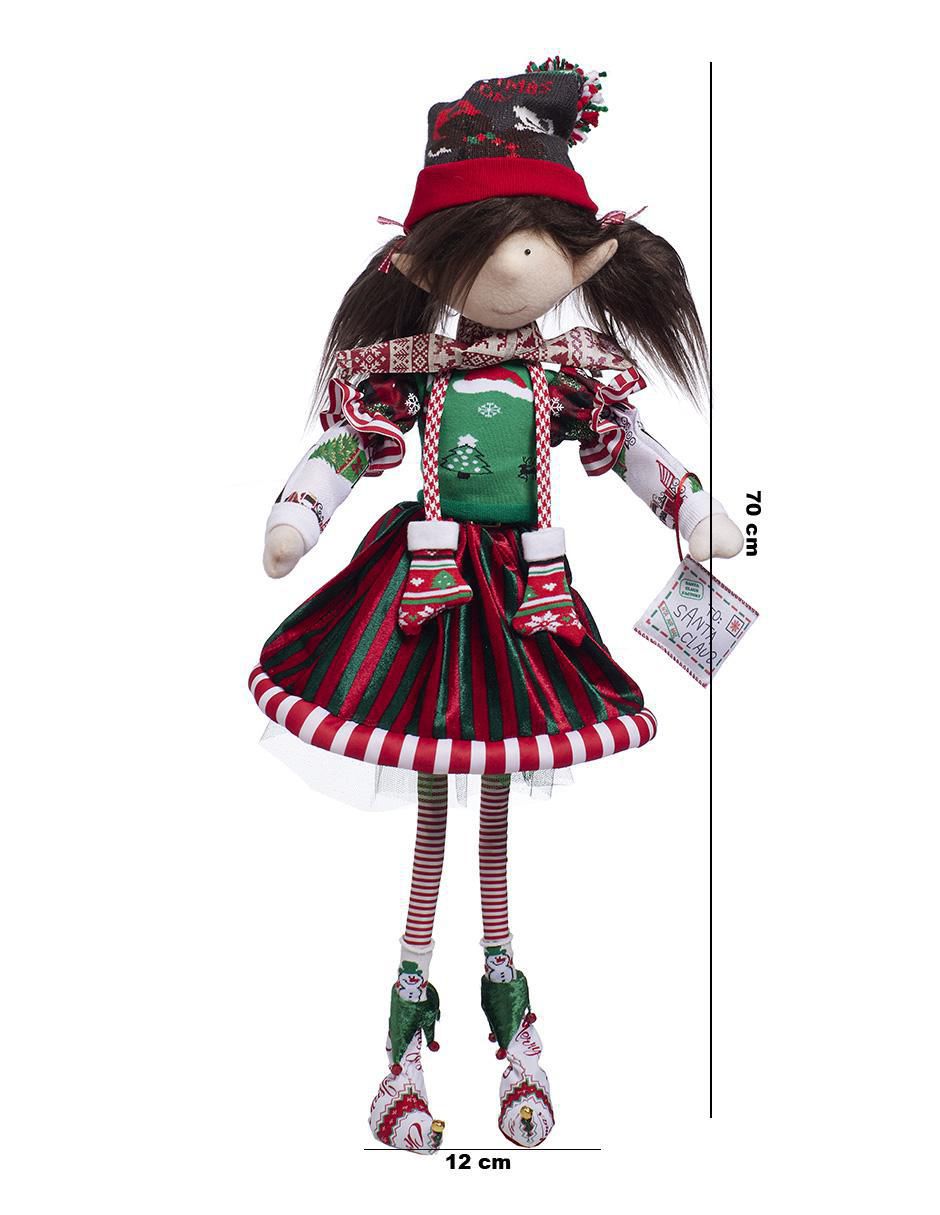 Ornamento navidad duende Classic Xmas 5
