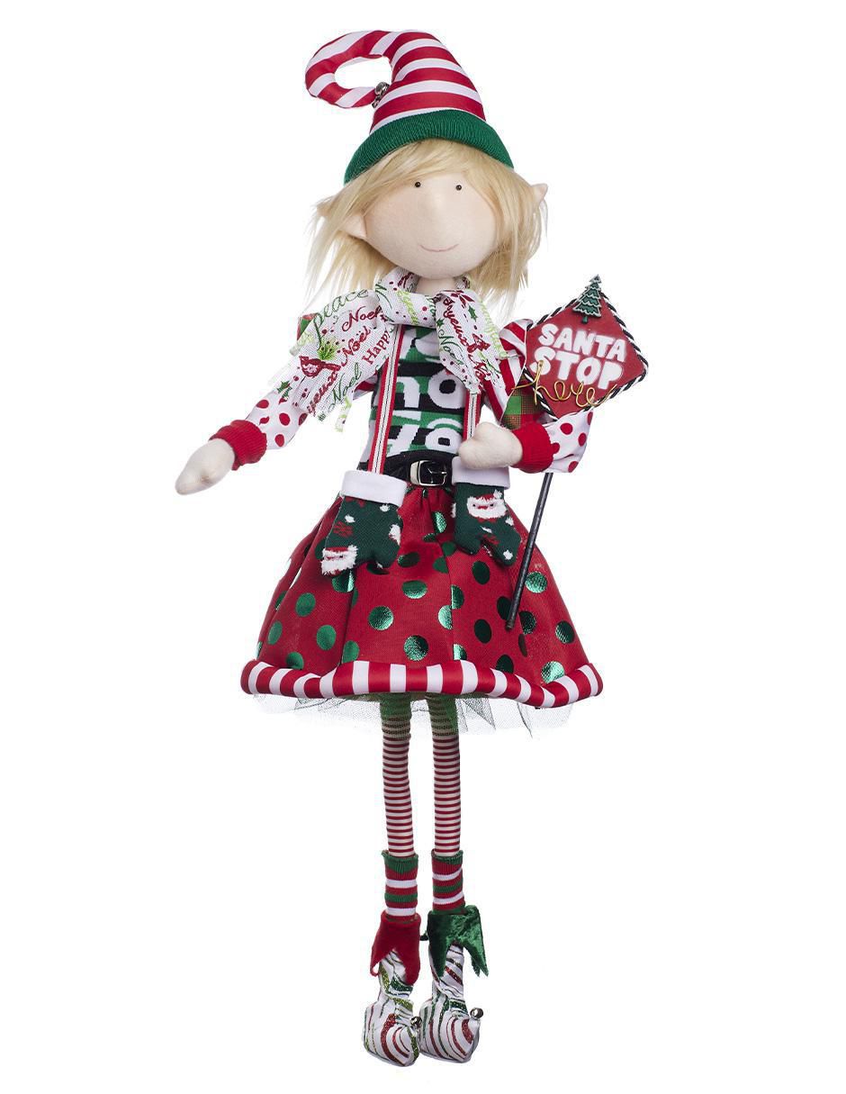 Ornamento navidad duende Classic Xmas