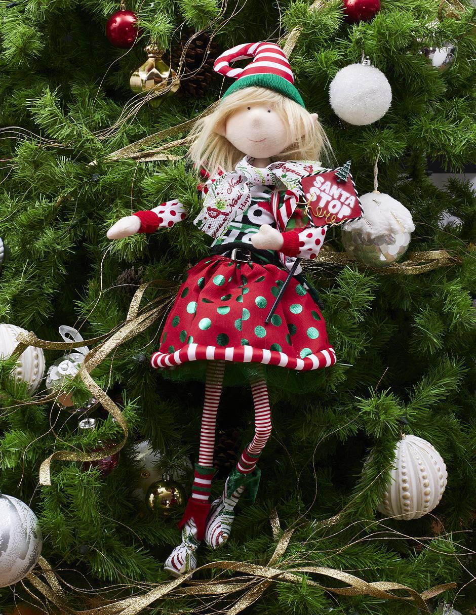 Ornamento navidad duende Classic Xmas 2