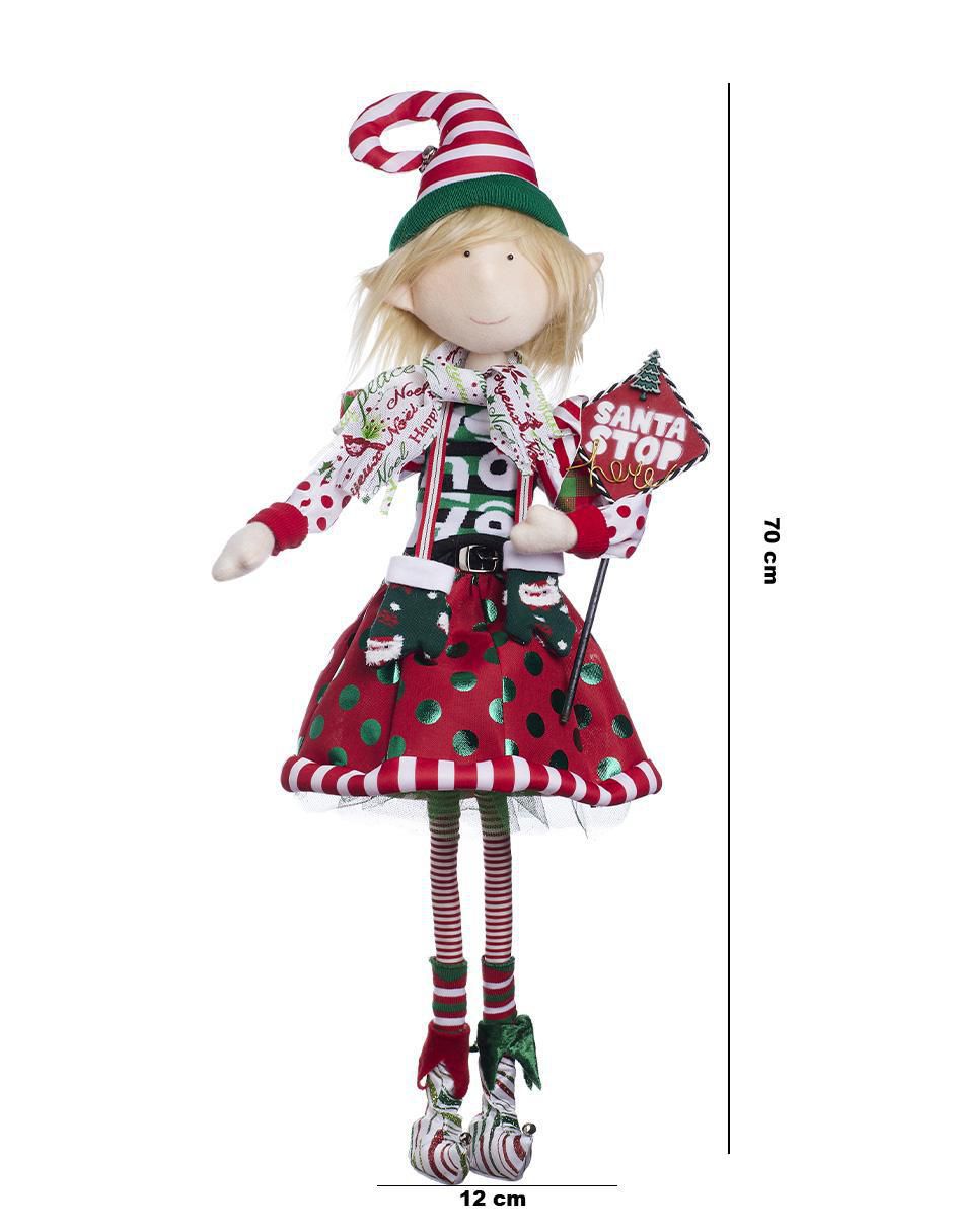 Ornamento navidad duende Classic Xmas 5