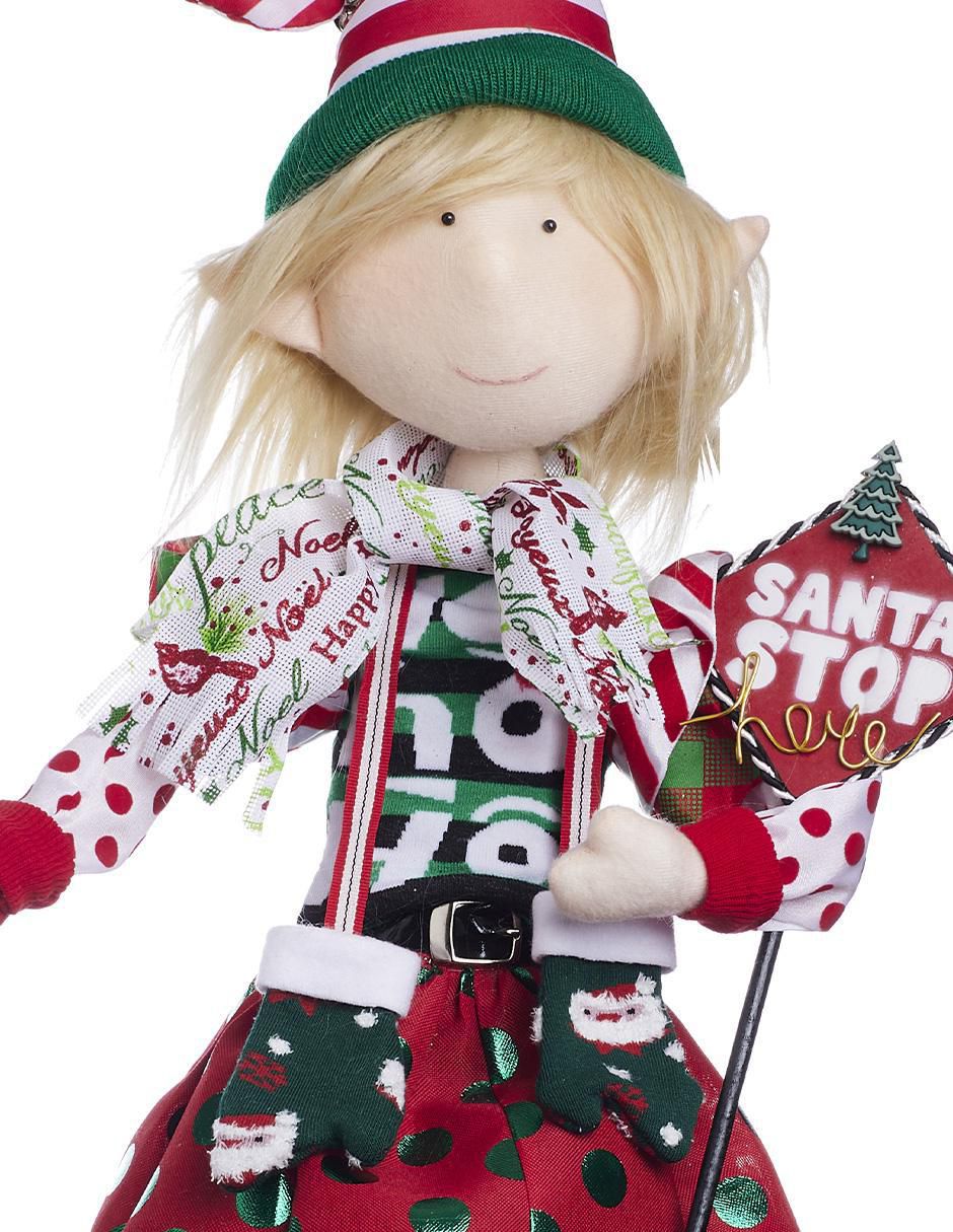 Ornamento navidad duende Classic Xmas 3