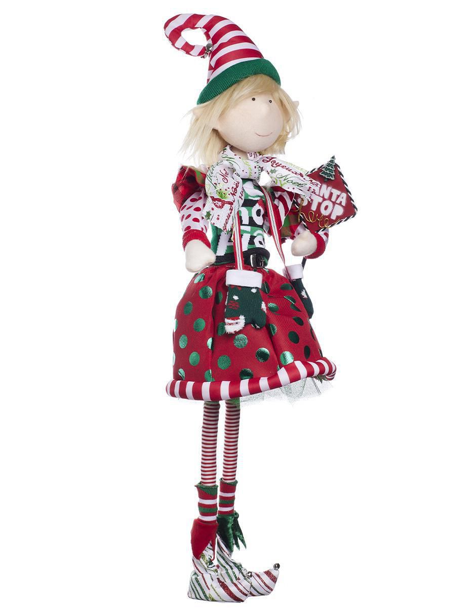 Ornamento navidad duende Classic Xmas 4