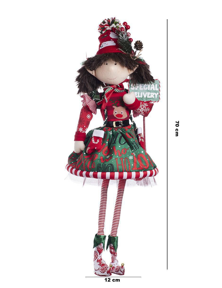 Ornamento navidad duende Classic Xmas 5