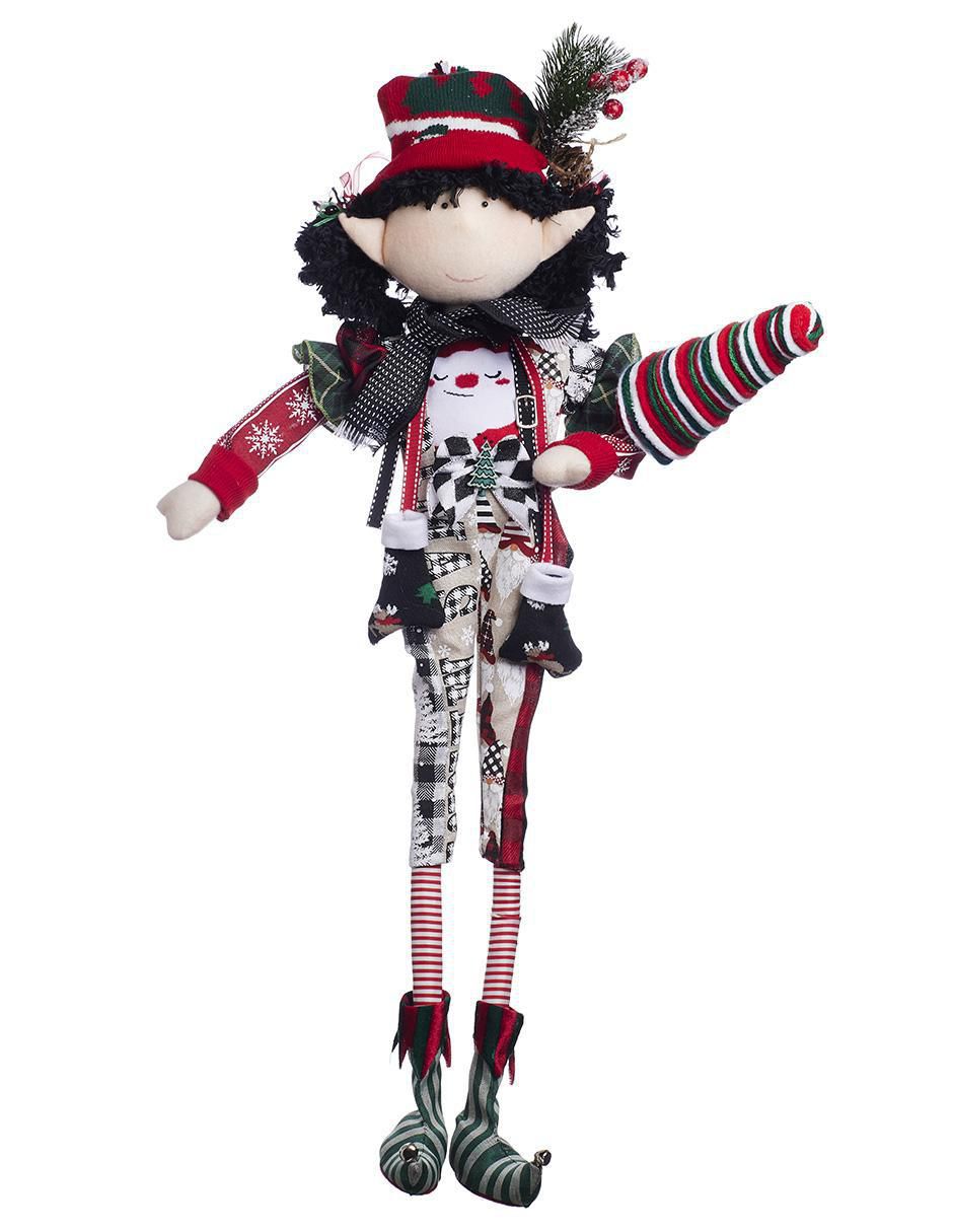 Ornamento navidad duende Merry Fashion Ornamento navidad duende Merry Fashion