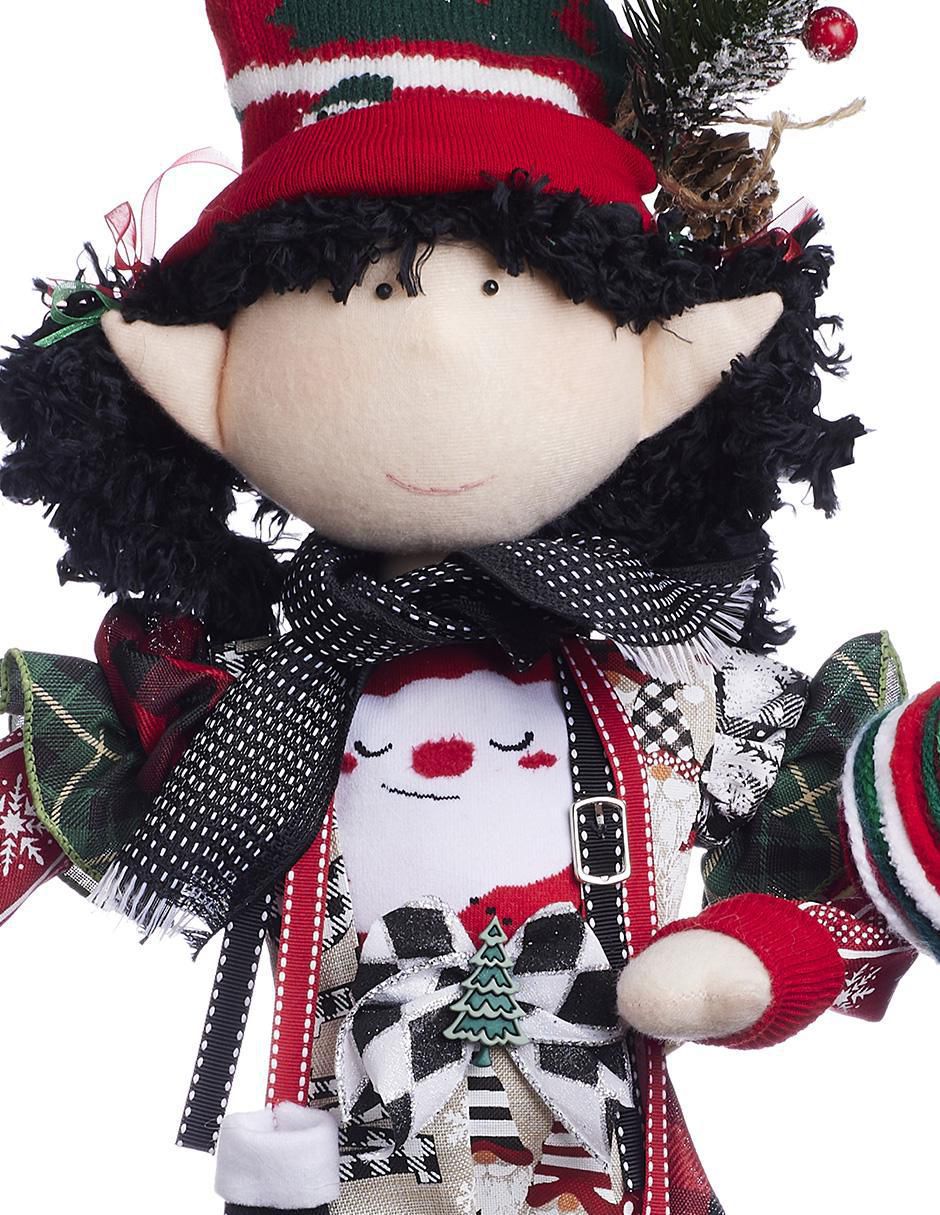 Ornamento navidad duende Merry Fashion 3
