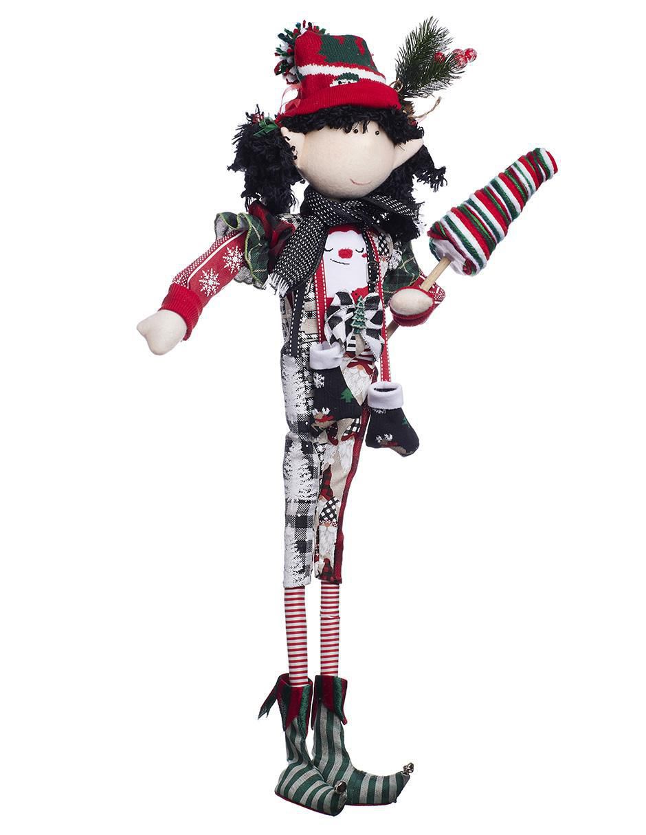 Ornamento navidad duende Merry Fashion 4