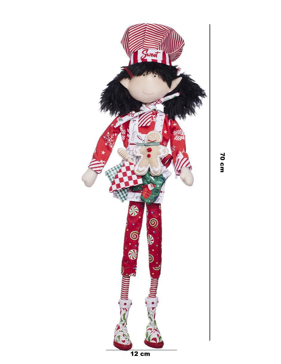 Ornamento navidad duende 5