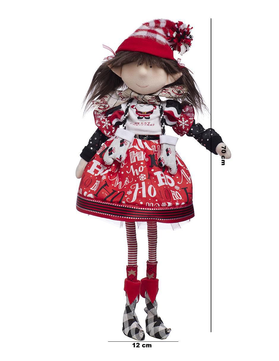 Ornamento navidad duende Merry Fashion 5
