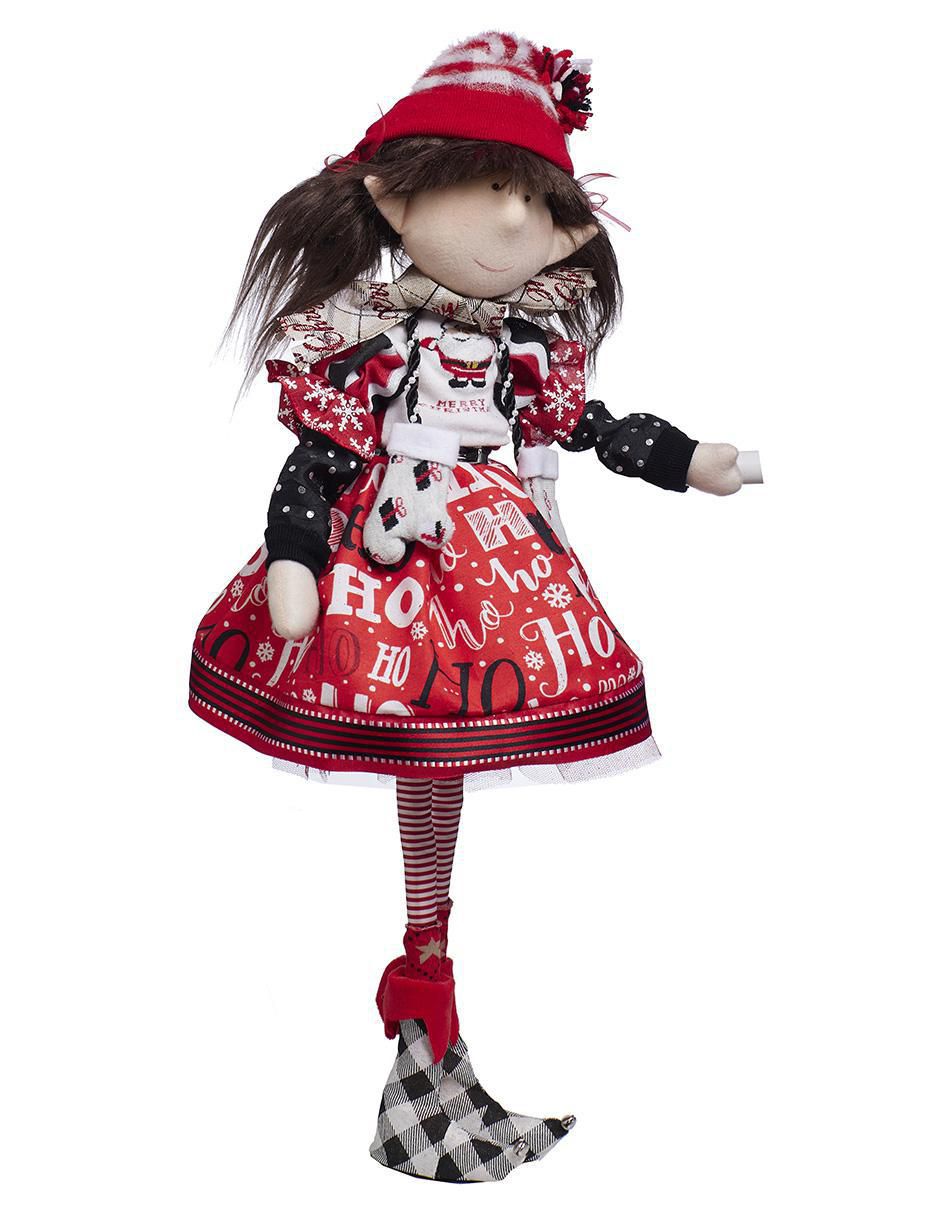 Ornamento navidad duende Merry Fashion 4