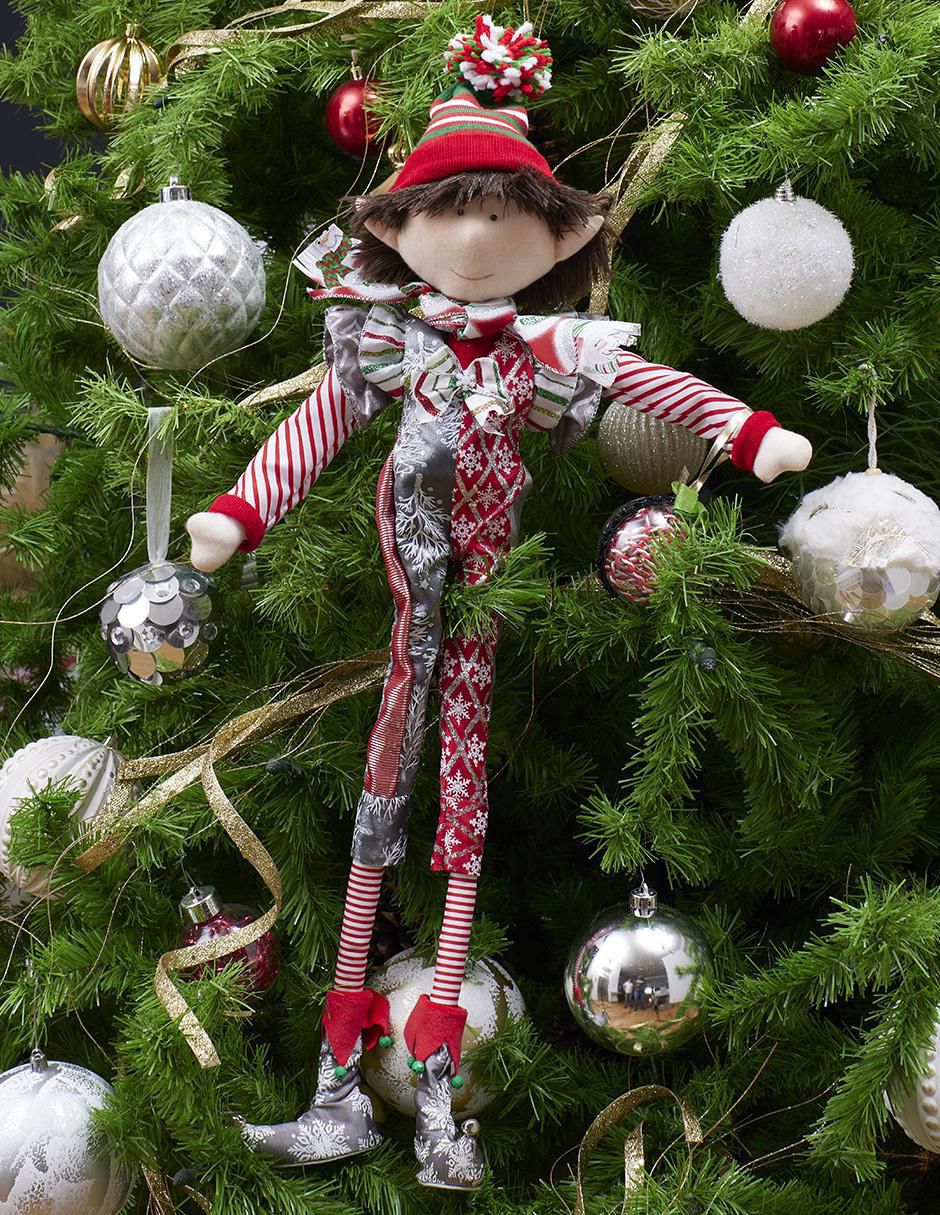 Ornamento navidad duende Classic Xmas 2