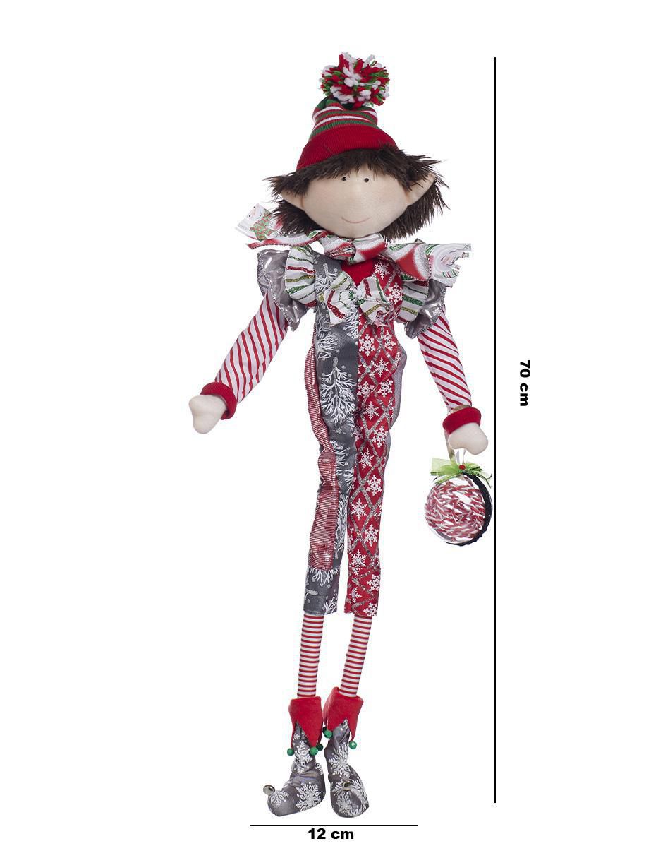 Ornamento navidad duende Classic Xmas 5