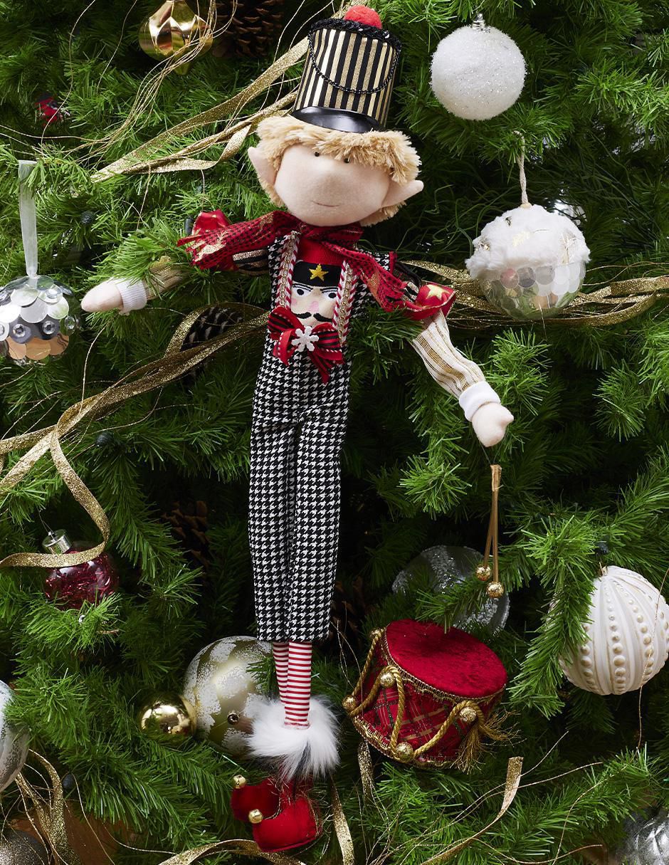 Ornamento navidad duende Merry Fashion 2