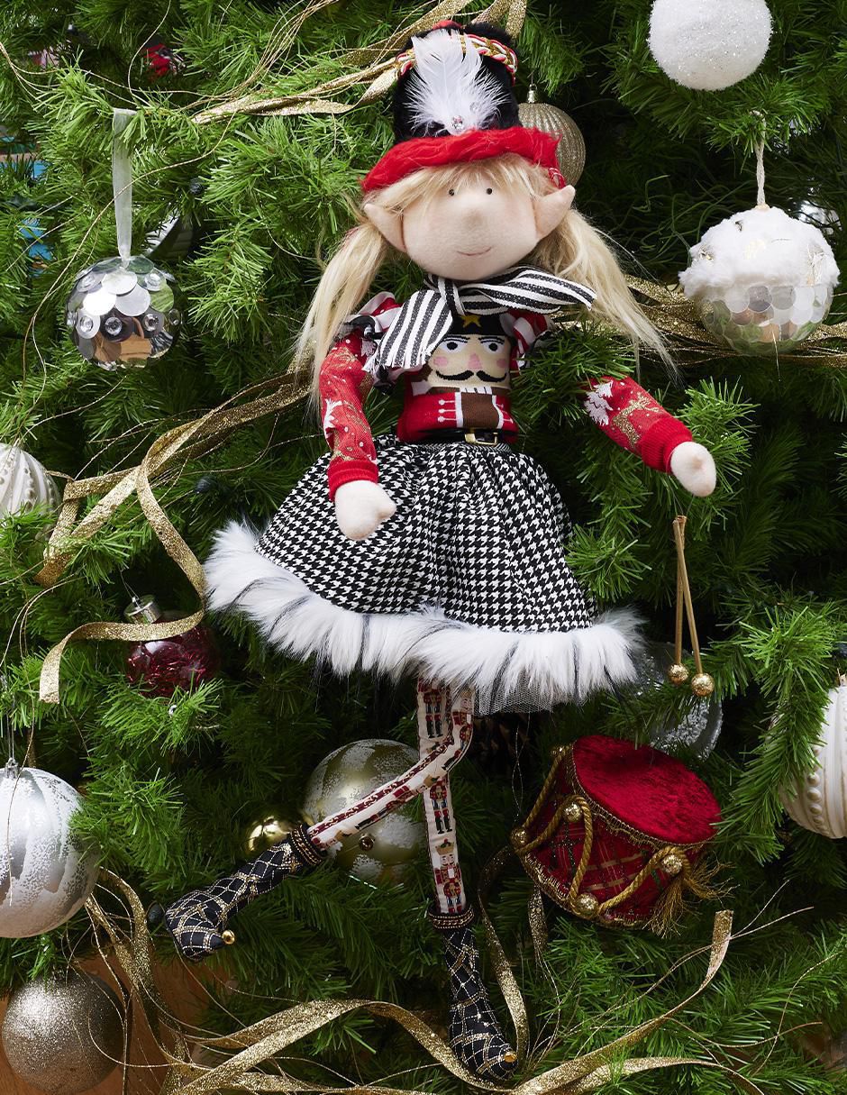 Ornamento navidad duende Merry Fashion 2