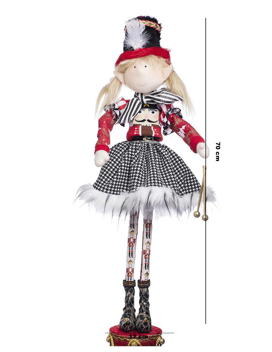 Ornamento navidad duende Merry Fashion 5