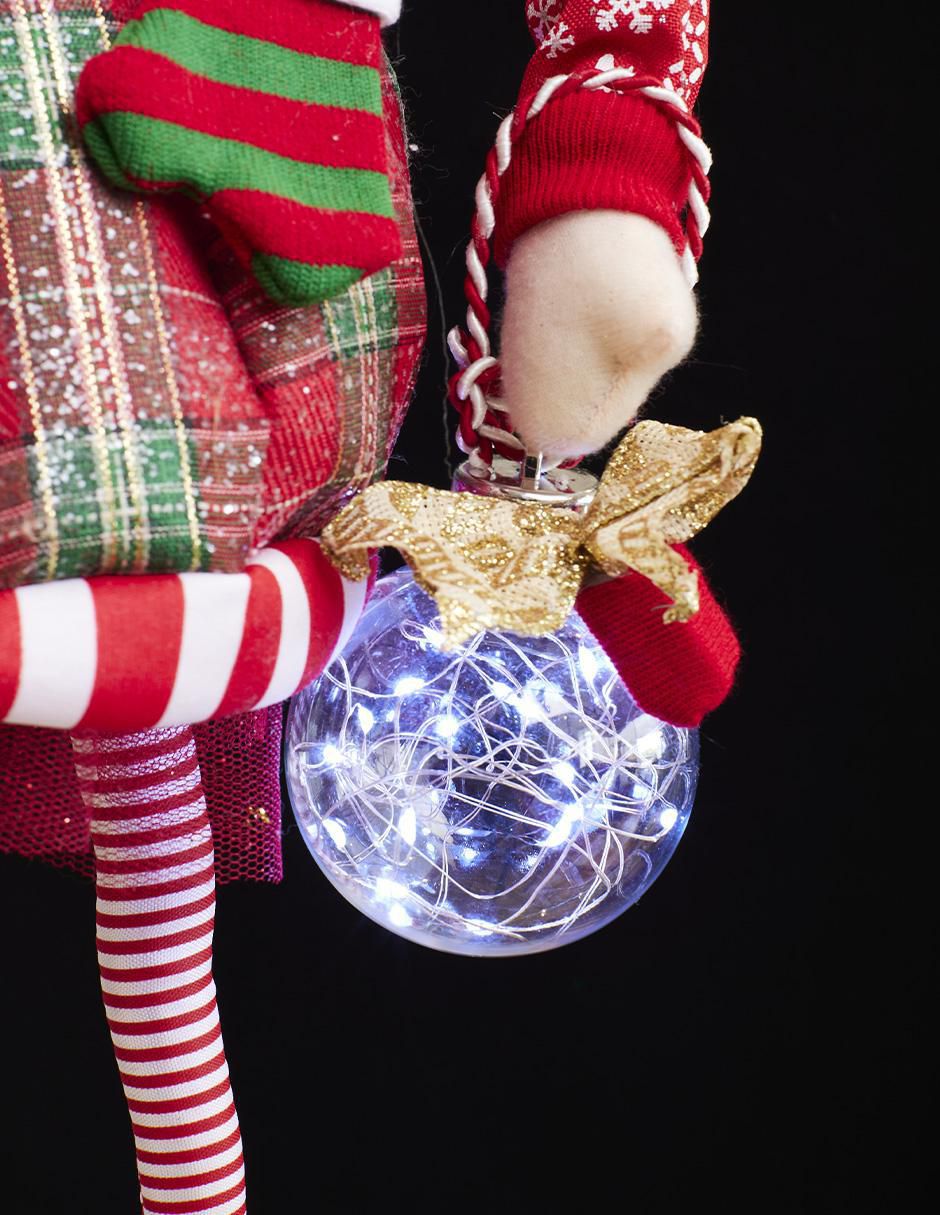 Ornamento navidad duende Classic Xmas 4