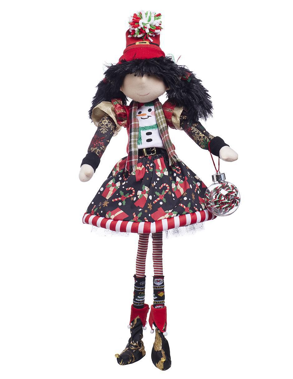 Ornamento navidad duende Merry Fashion Ornamento navidad duende Merry Fashion