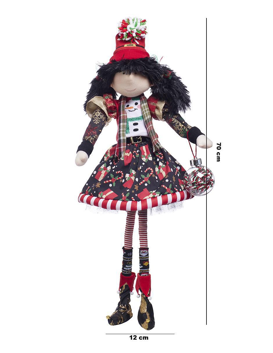 Ornamento navidad duende Merry Fashion 5